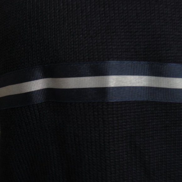 Vintage Labatt's Knit Cardigan Dark Blue Black Beer Promotion EUC Sz Large - Picture 12 of 14